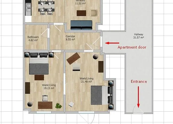 90sqm 2br Design Gem - Outdoor Terrace Apartman Berlin